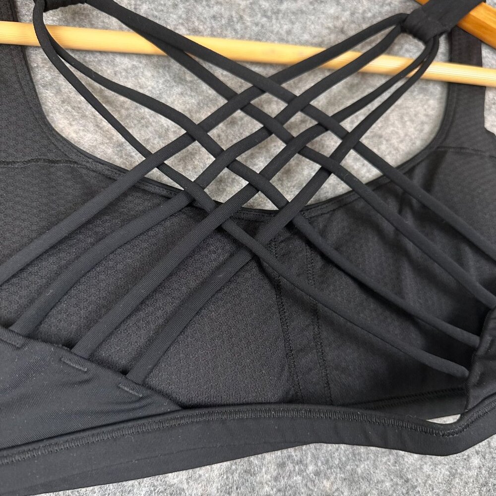 Lululemon Black Crossover Performance Sports Bra - image 4